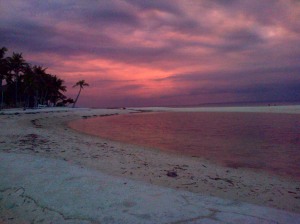 Kota Beach SandBar and Sunset!